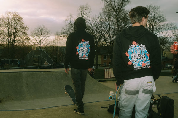 Ilusive Zipper Hoody ( Black )