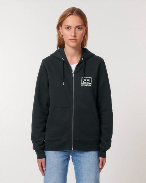 Ilusive Zipper Hoody ( Black )